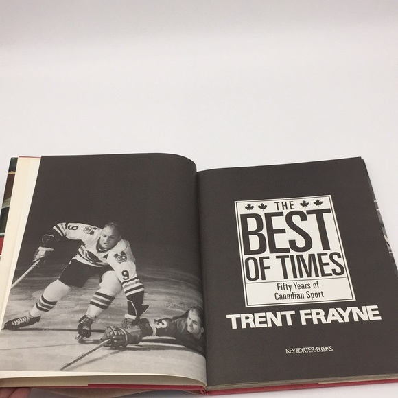 The Best of Times Fifty Years of Canadian Sport Hardcover Book - Picture 4 of 12